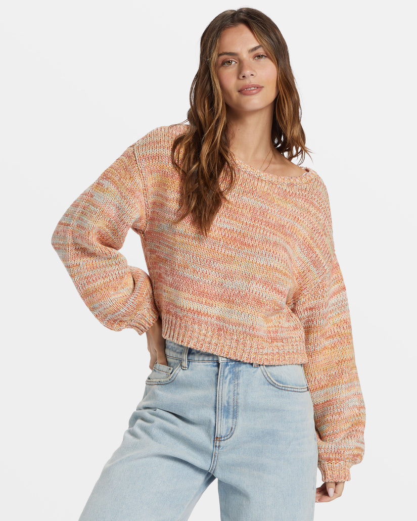 Vivid Sun Pullover Sweater - Multi