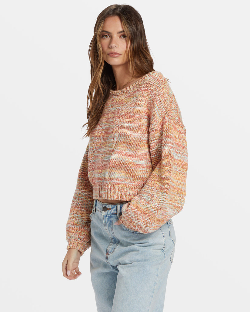 Vivid Sun Pullover Sweater - Multi