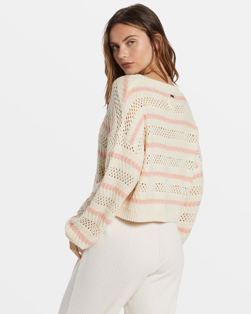 Mia Sweater - Peachy Haze