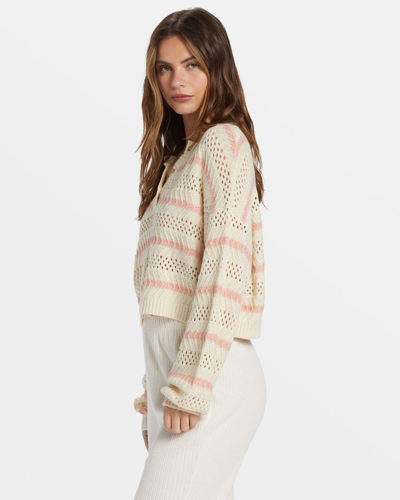 Mia Sweater - Peachy Haze