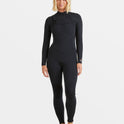 4/3mm Salty Dayz Natural Upcycler Chest Zip Wetsuit - Black