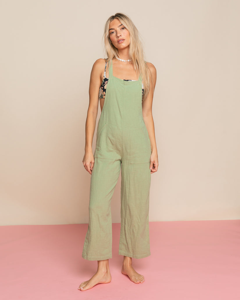 Pacific Time Romper/Jumpsuit - Avocado