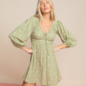 Sol Love Mini Dress - Avocado