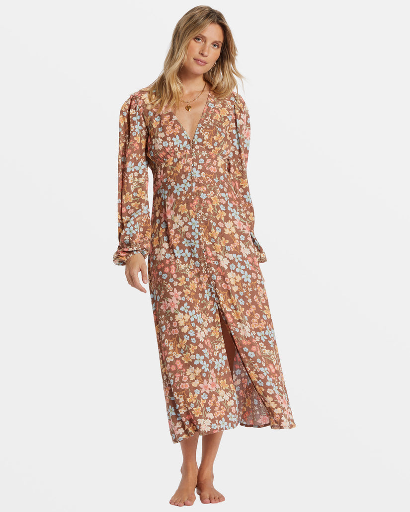 Cool Nights Midi Dress - Sweet Earth