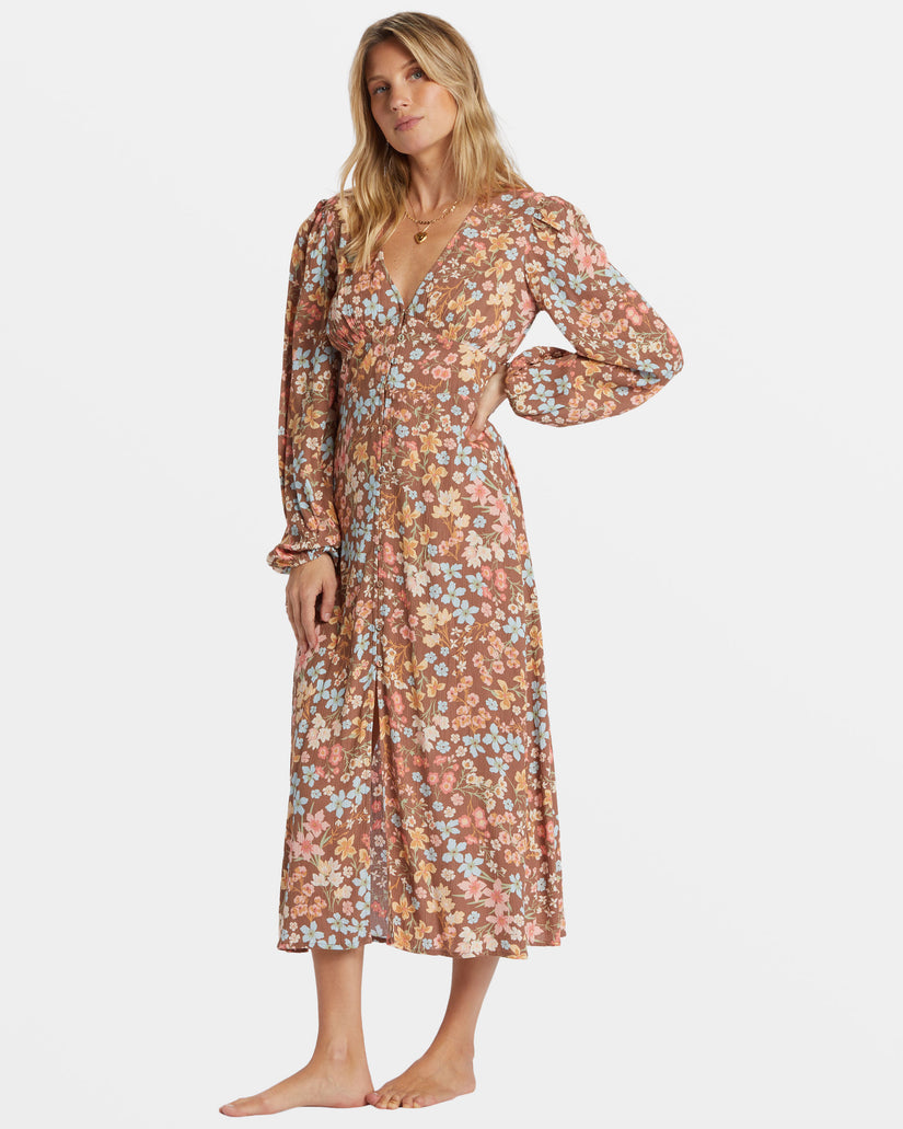 Cool Nights Midi Dress - Sweet Earth