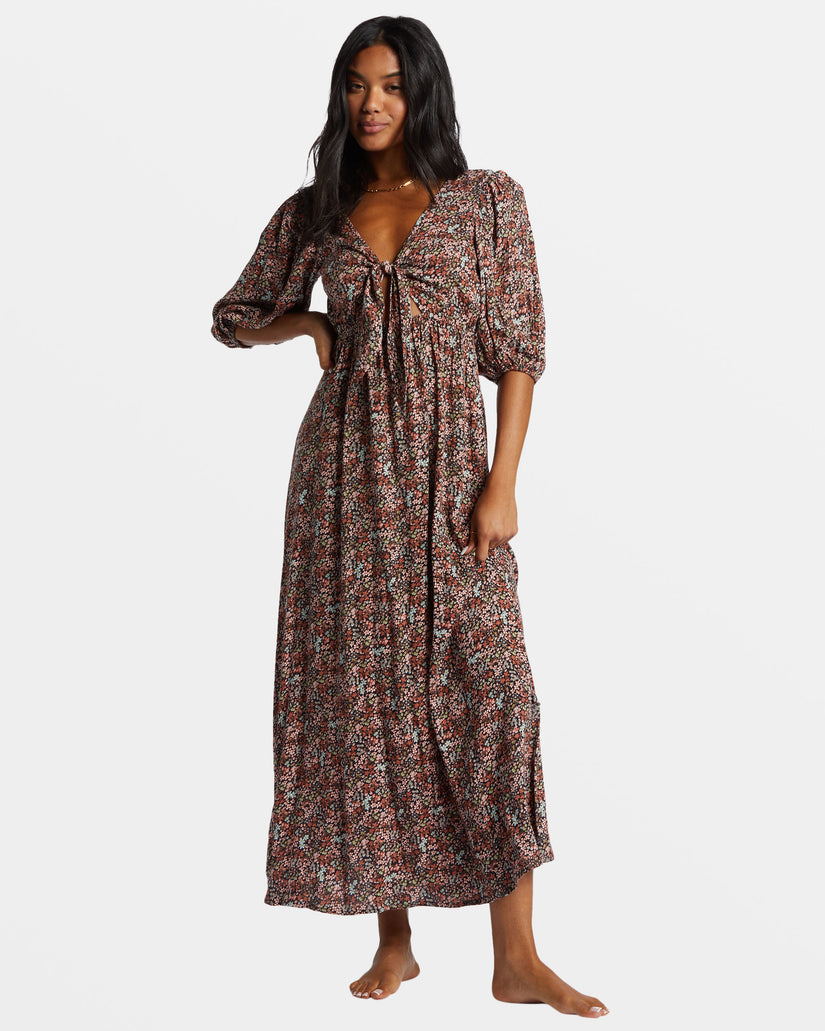 Night Fall Maxi Dress - Black Sands