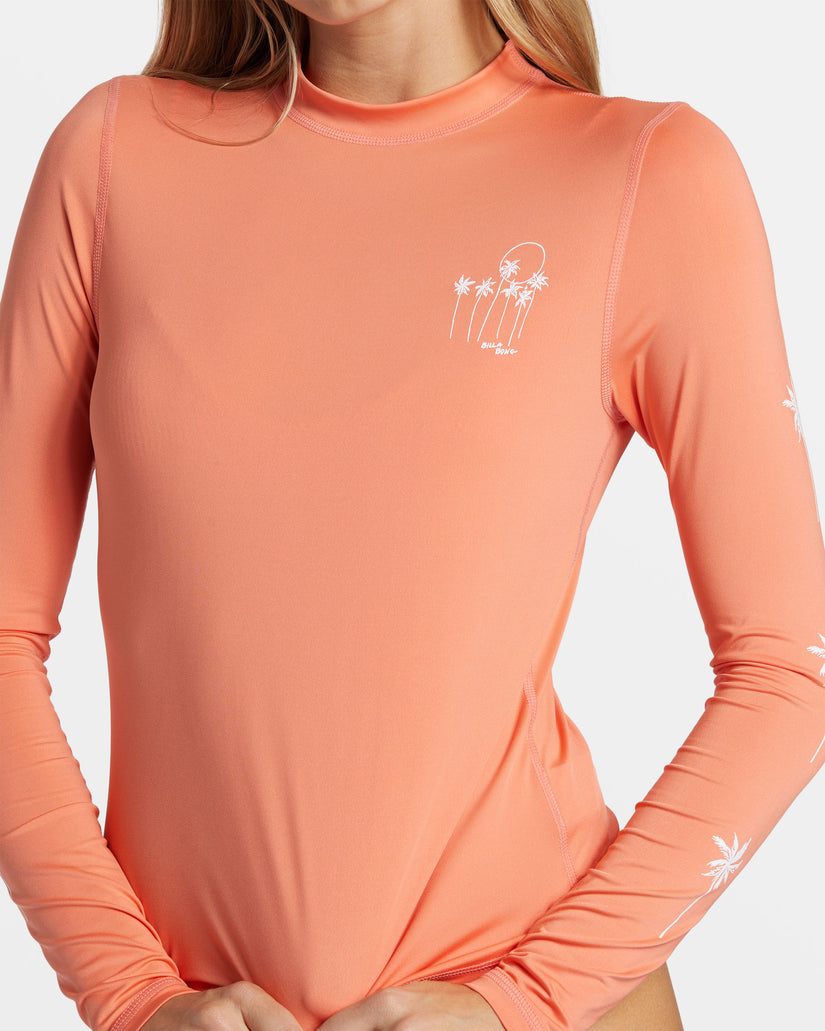 Core Long Sleeve Surf Tee - Sweet Papaya