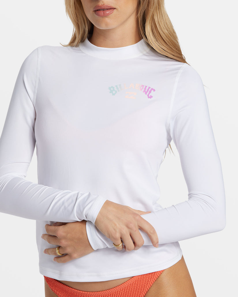 Core Long Sleeve Surf Tee - White