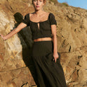 Sun Kissed Top - Black Sands