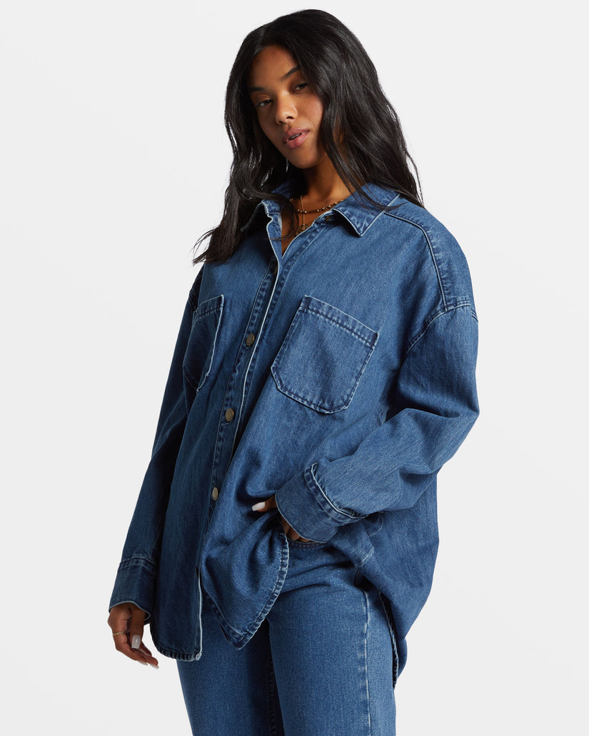 Deep Sea Denim Shirt - Deep Sea