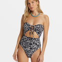 La Isla Andy One Piece Swimsuit - Black Pebble