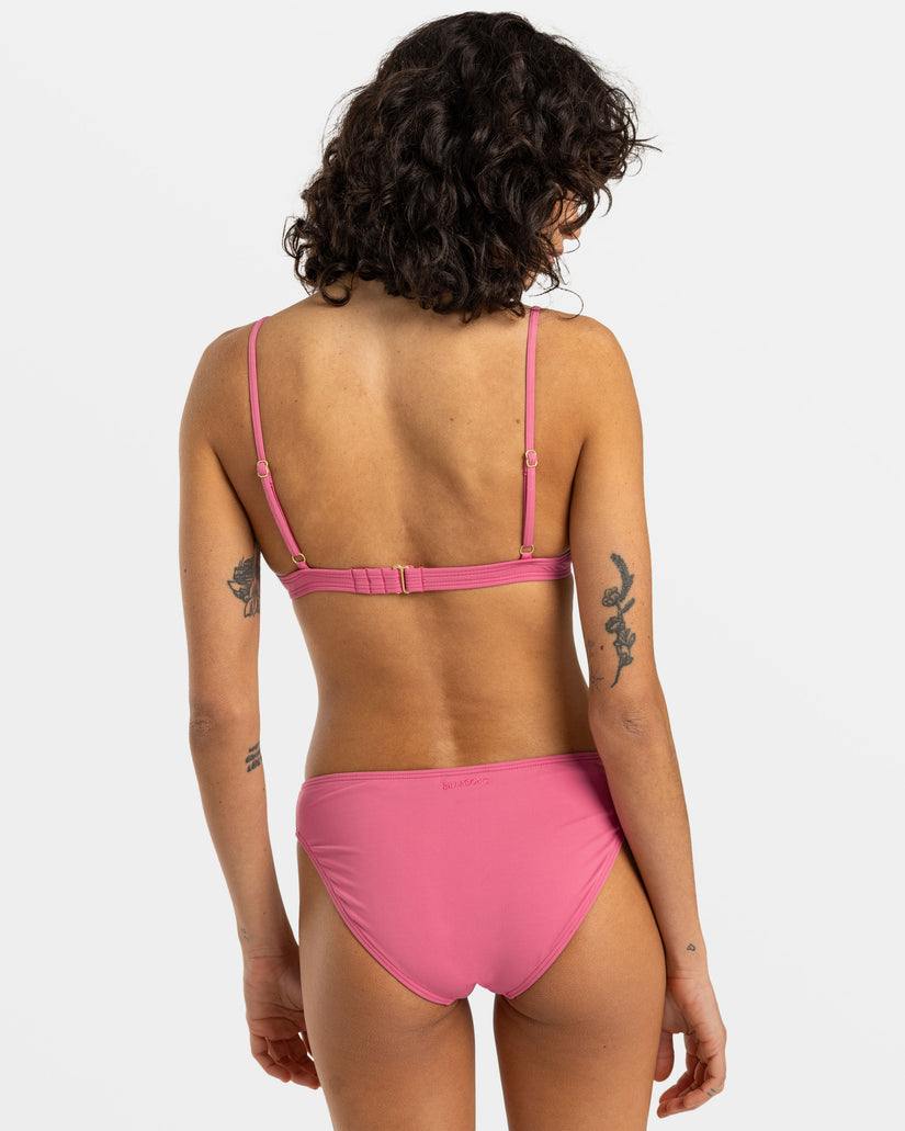 Sol Searcher Reese Underwire Bikini Top - Berry Pink