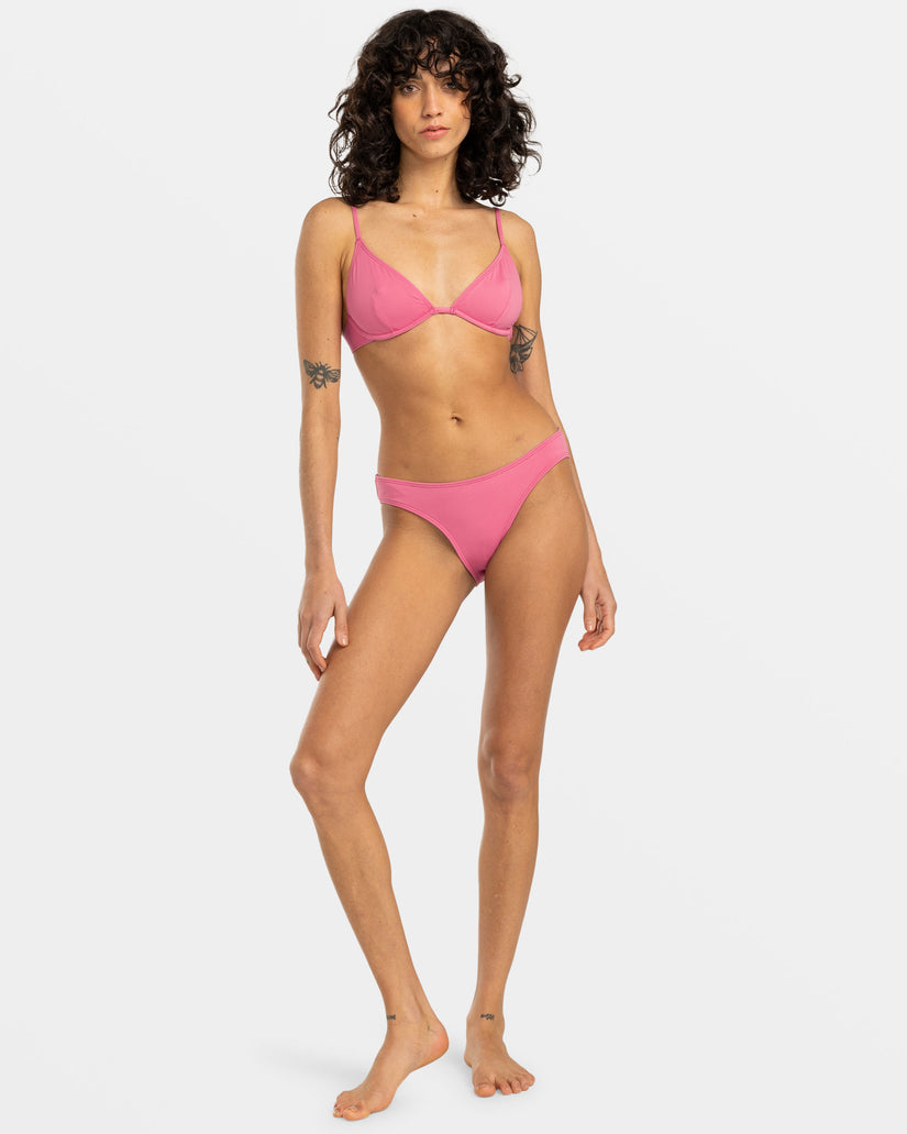 Sol Searcher Reese Underwire Bikini Top - Berry Pink