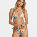 Playa Del Sol Mul Triangle Bikini Top - Multi