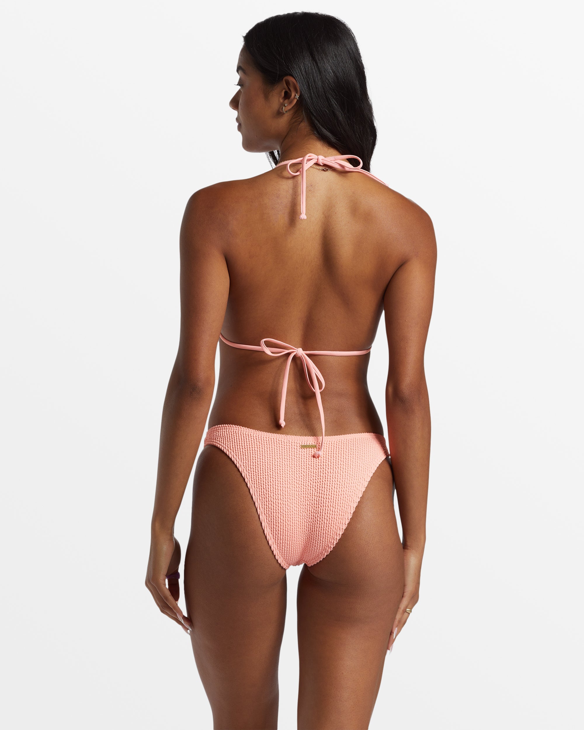 Summer High Hike Bikini Bottoms Peach Tart Billabong