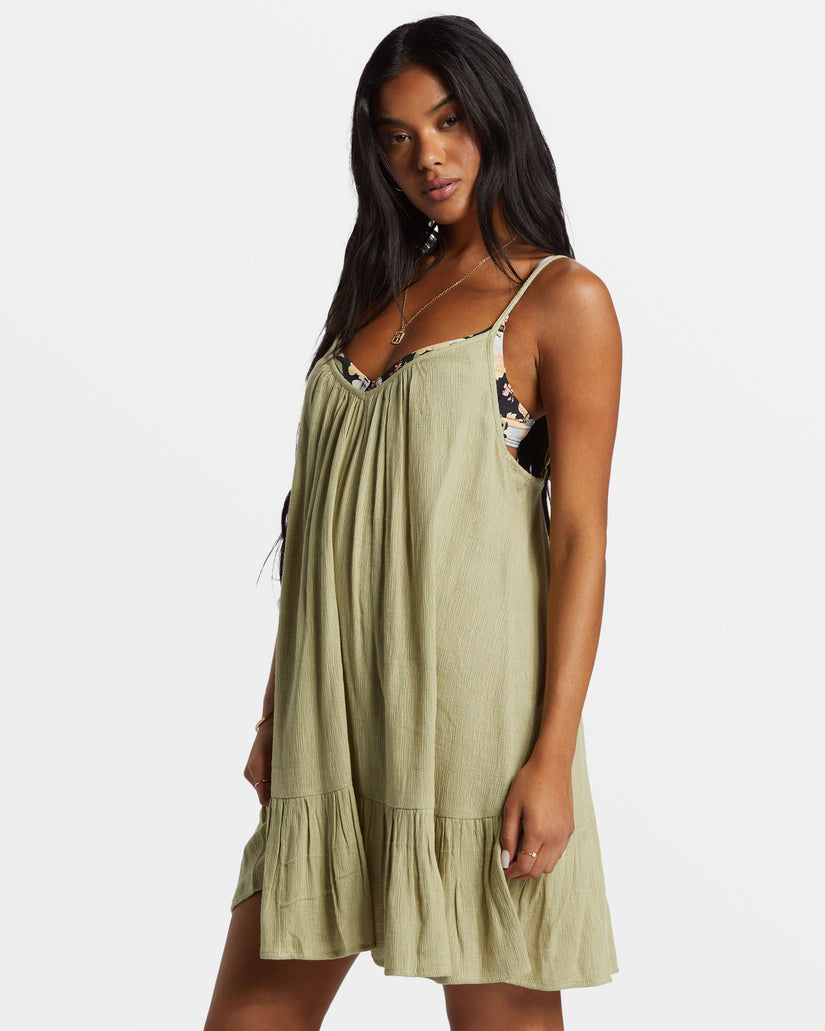 Beach Vibes Beach Cover-Up - Avocado