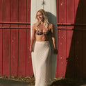 Sun Dazed Skirt Swim Cover-Up - Dove