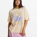 Since 73 Oversized T-Shirt - Peach Whip