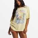 Break Of The Day Oversized T-Shirt - Mellow Yellow