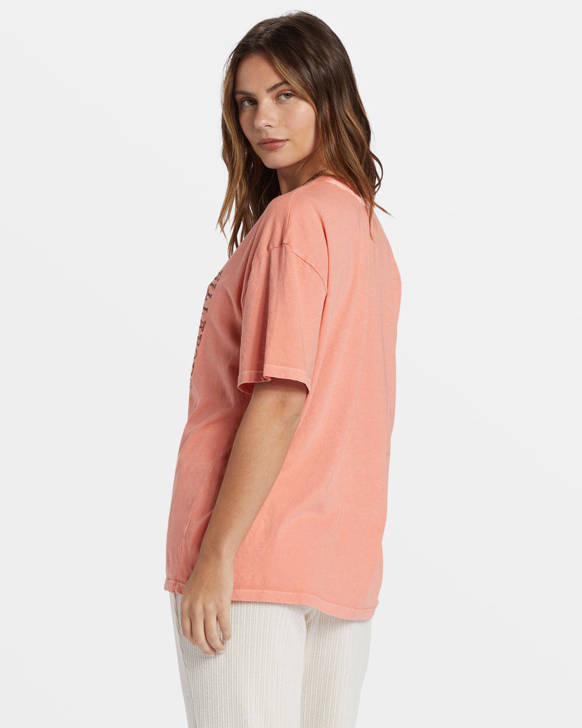 Wild West Side T-Shirt - Peach Out