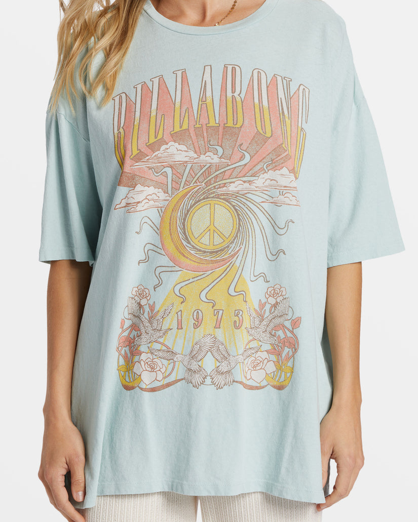 Head In The Clouds T-Shirt - Sea Fog