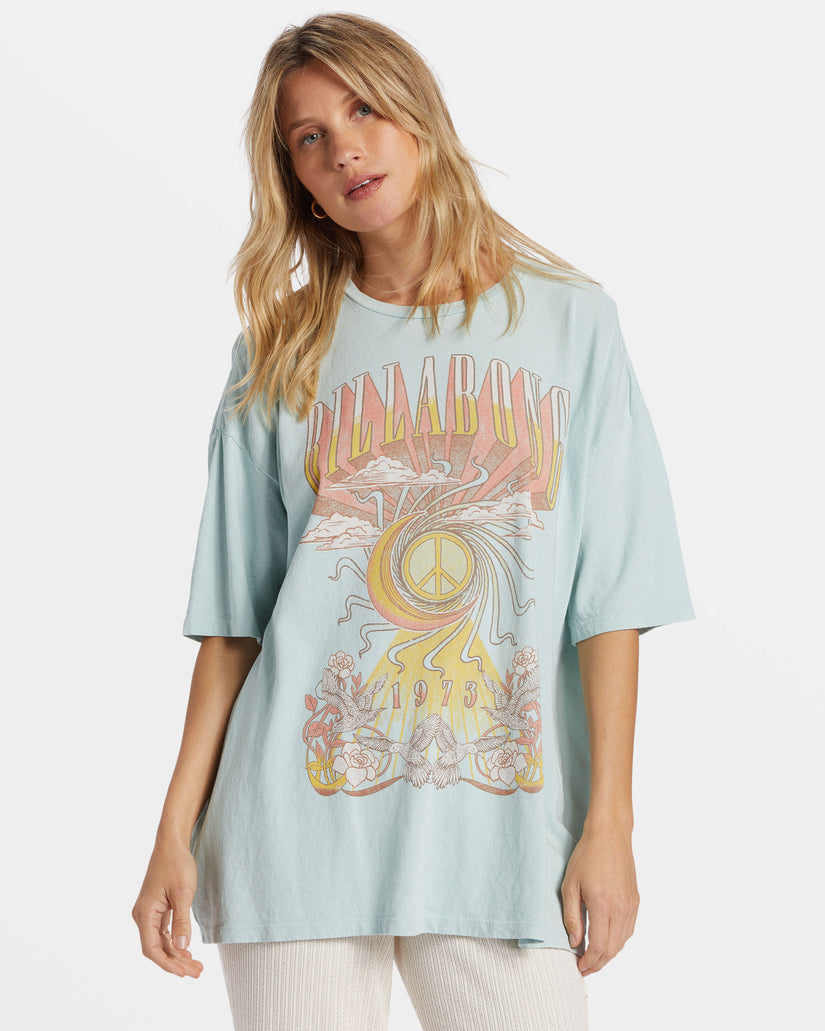 Head In The Clouds T-Shirt - Sea Fog