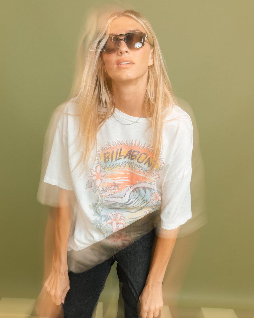 Kissed By The Sun T-Shirt - Salt Crystal