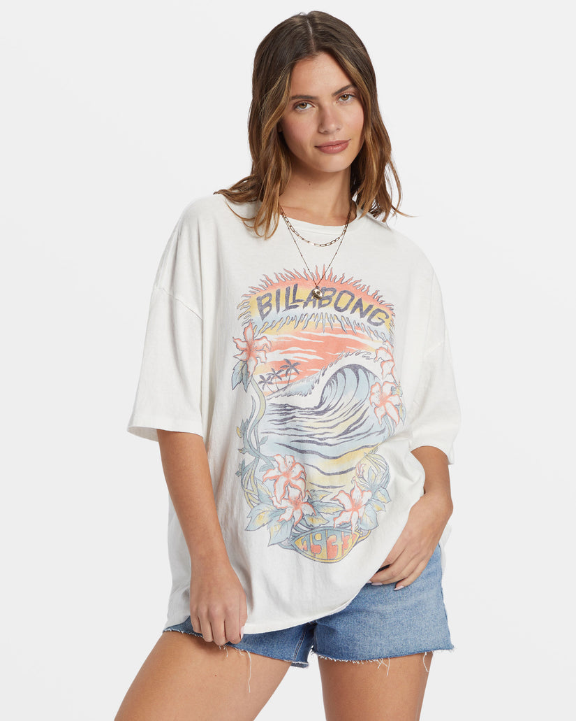 Kissed By The Sun T-Shirt - Salt Crystal