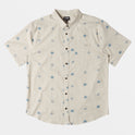 Boys 2-7 Sundays Short Sleeve Shirt - Cream