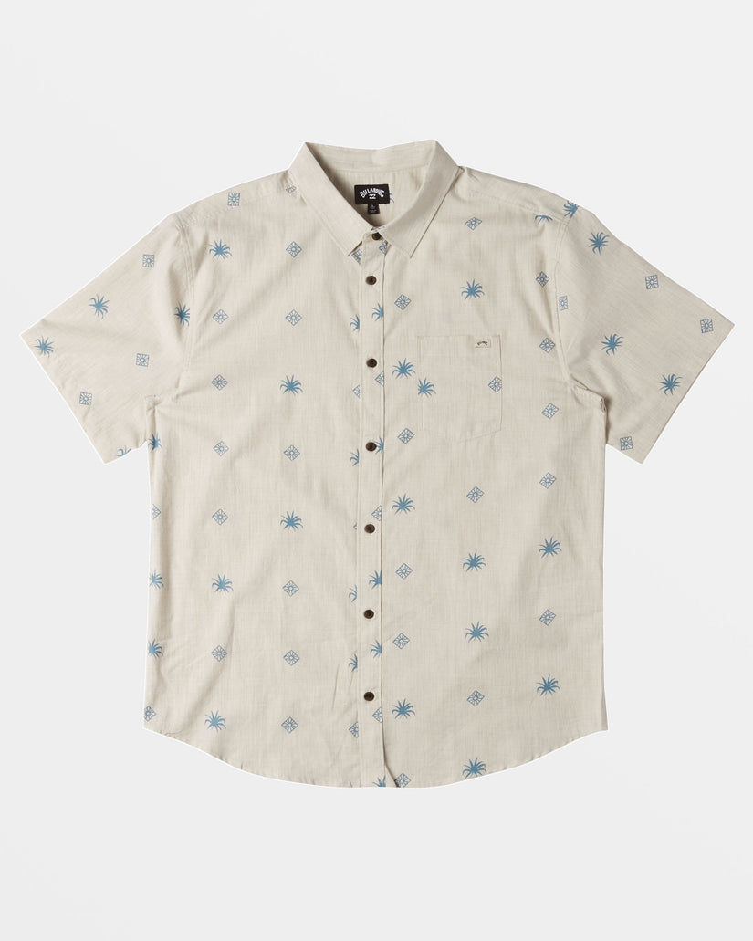 Boys 2-7 Sundays Short Sleeve Shirt - Cream