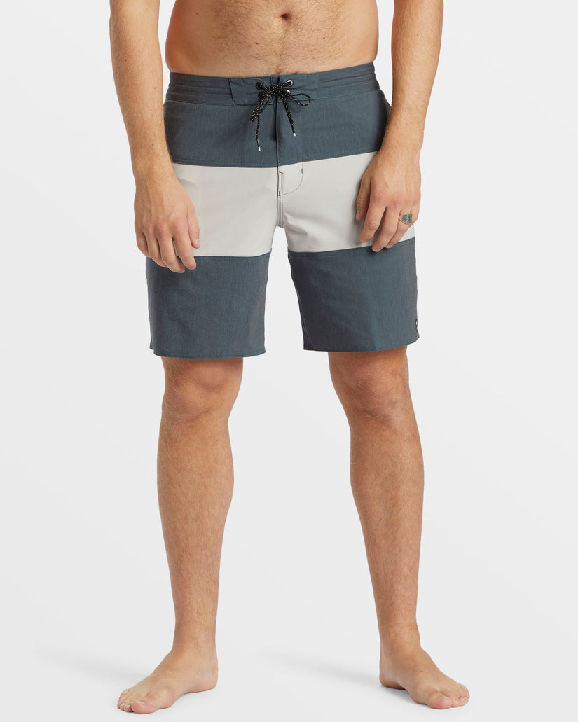 Tribong Lo Tide 19" Boardshorts - Slate Green