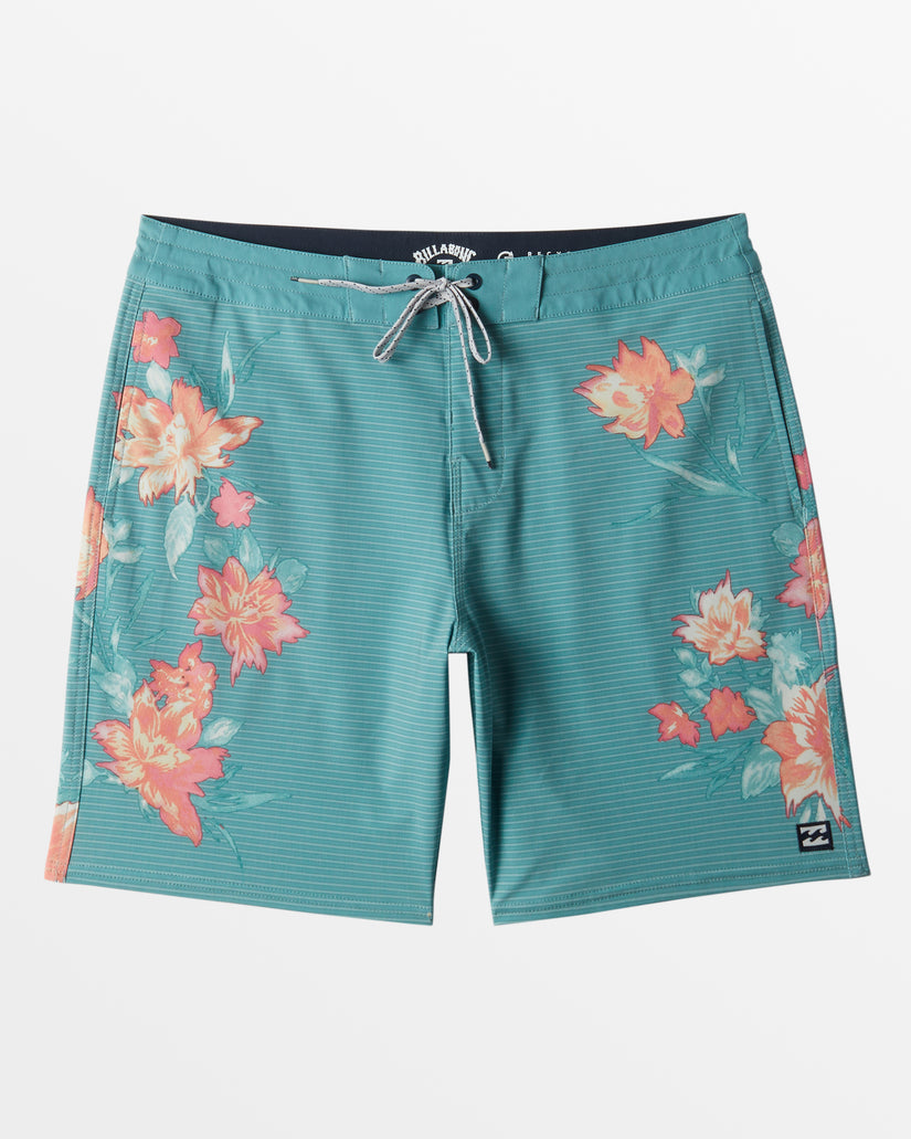 Sundays Lo Tide 19" Boardshorts - Teal