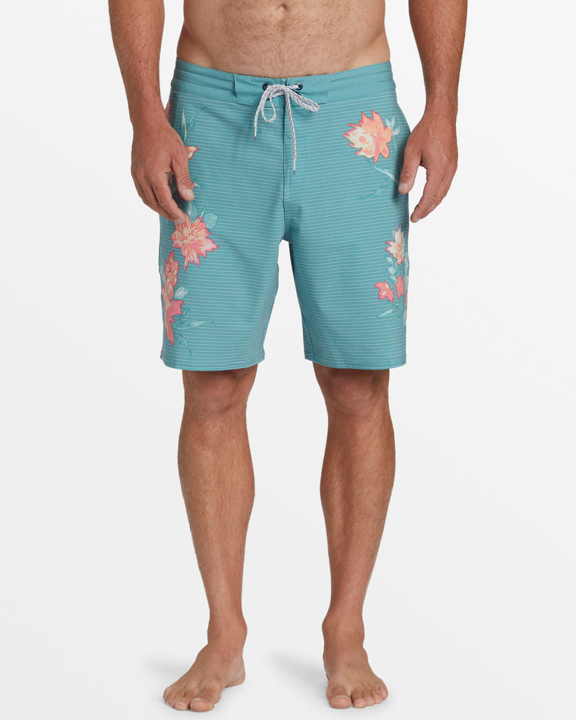 Sundays Lo Tide 19" Boardshorts - Teal