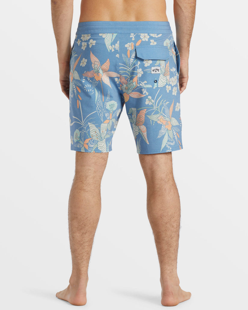 Sundays Lo Tide 19" Boardshorts - Carolina Blue