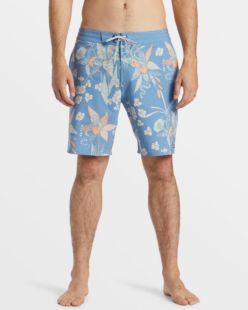 Sundays Lo Tide 19" Boardshorts - Carolina Blue