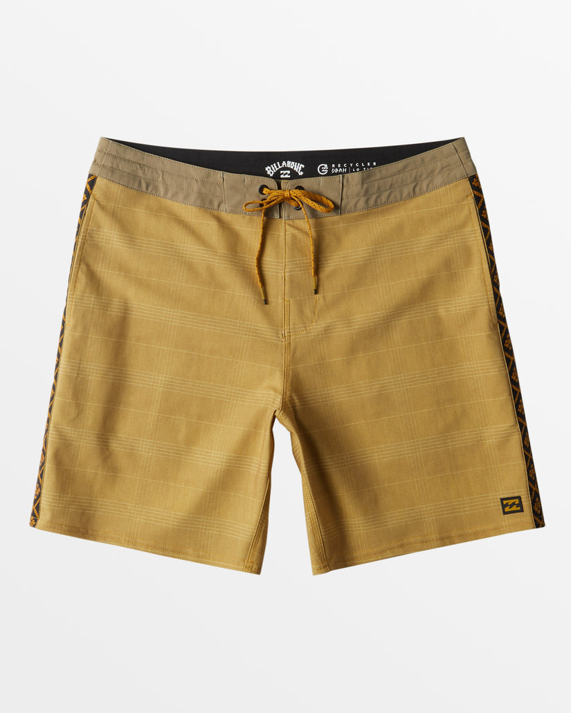 D Bah Lo Tide 18" Boardshorts - Mustard