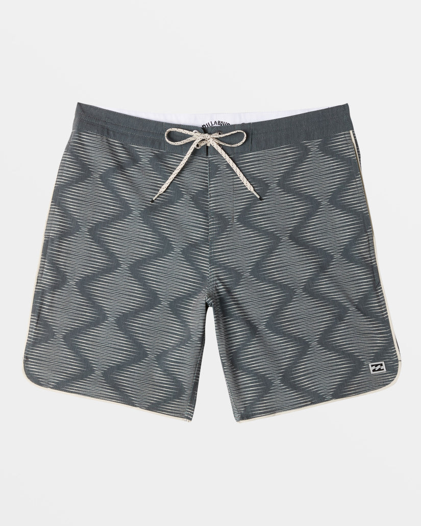 73 Lo Tide 18" Boardshorts - Slate Green