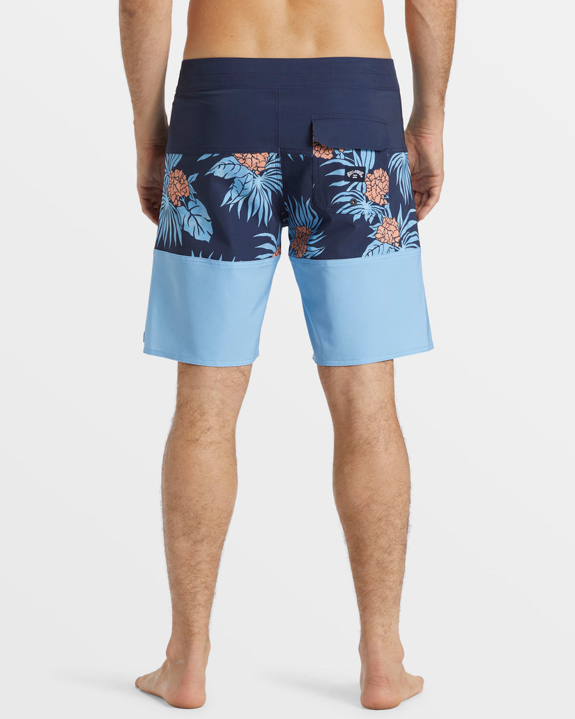 Tribong Pro 18" Boardshorts - Blue Wash