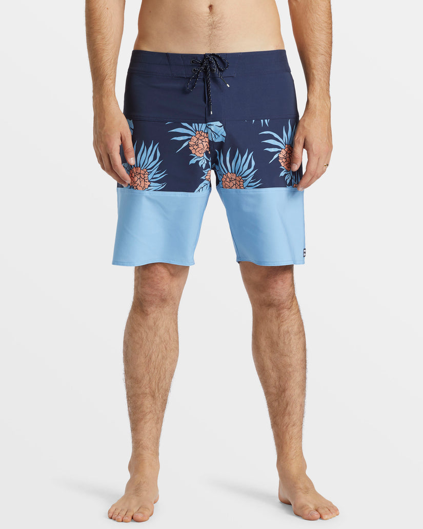 Tribong Pro 18" Boardshorts - Blue Wash