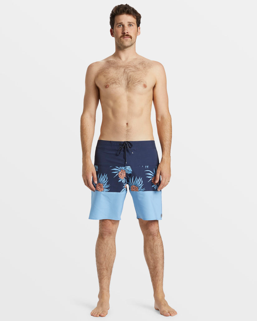 Tribong Pro 18" Boardshorts - Blue Wash