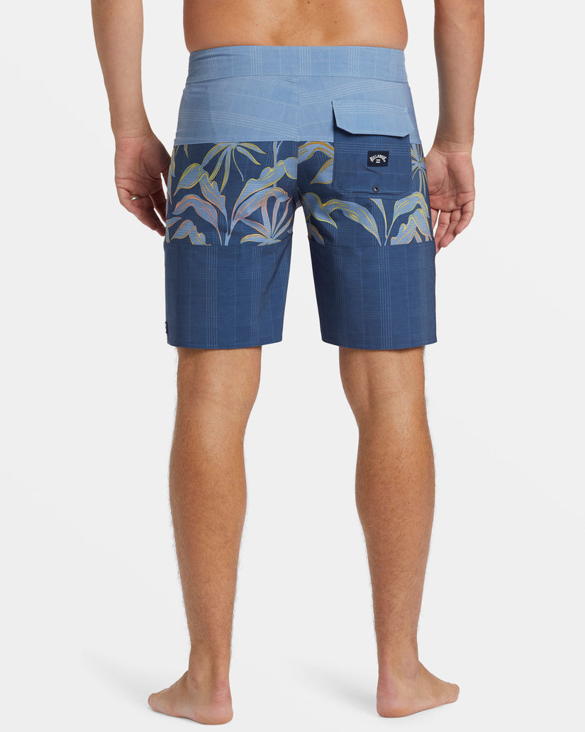 Tribong Pro 18" Boardshorts - Washed Blue