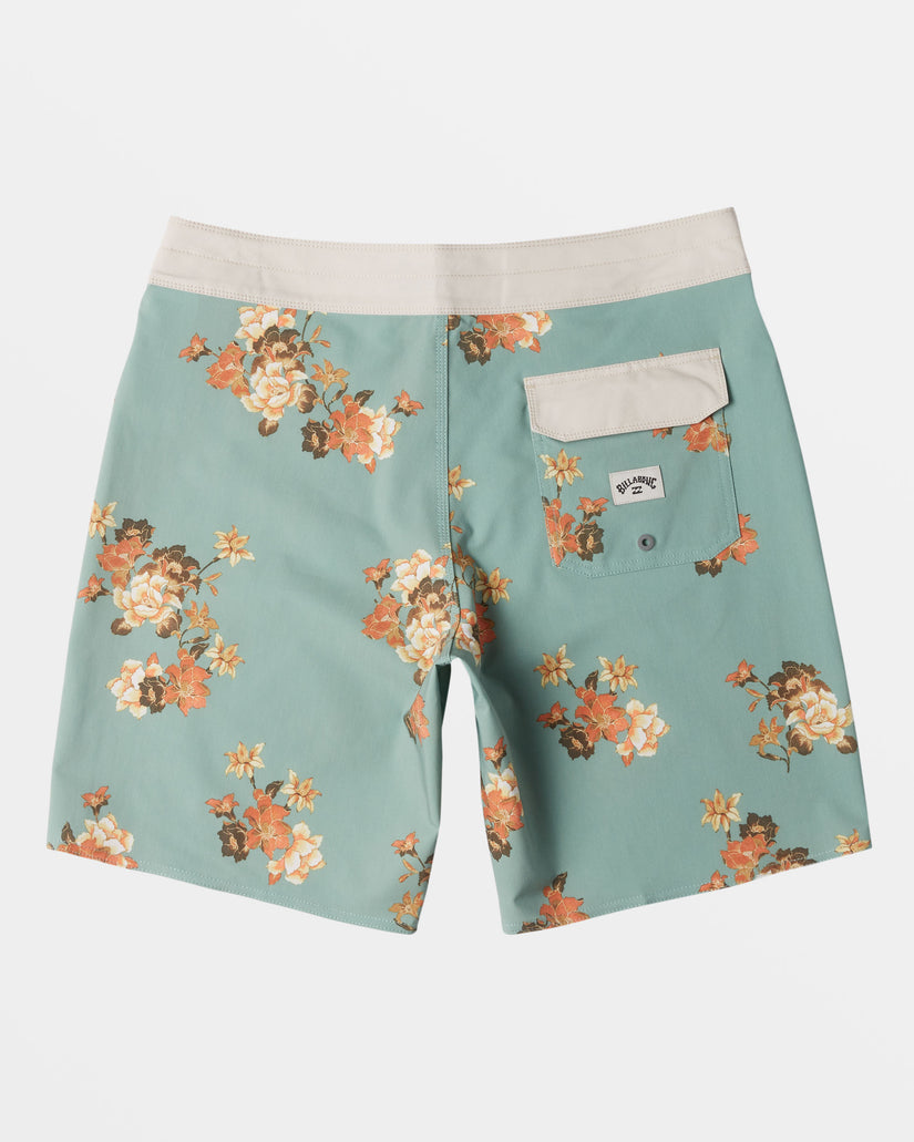 Sundays Pro 19" Boardshorts - Sage