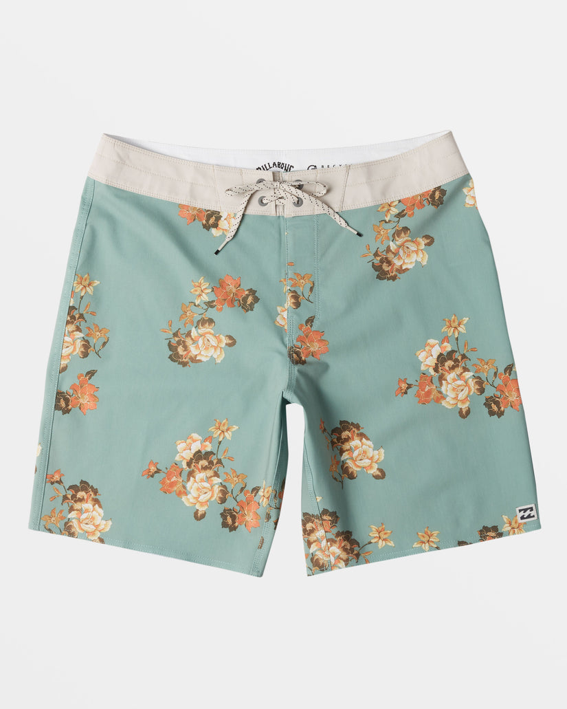 Sundays Pro 19" Boardshorts - Sage