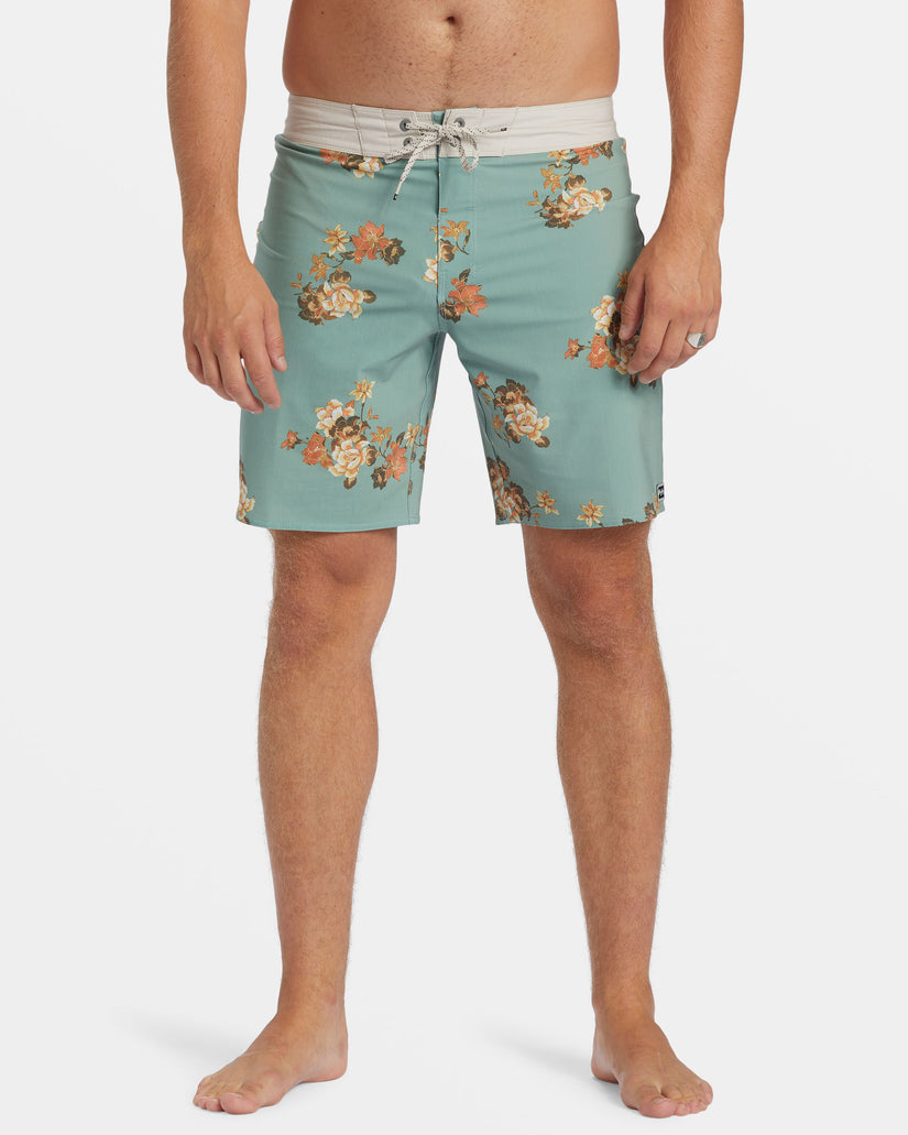 Sundays Pro 19" Boardshorts - Sage