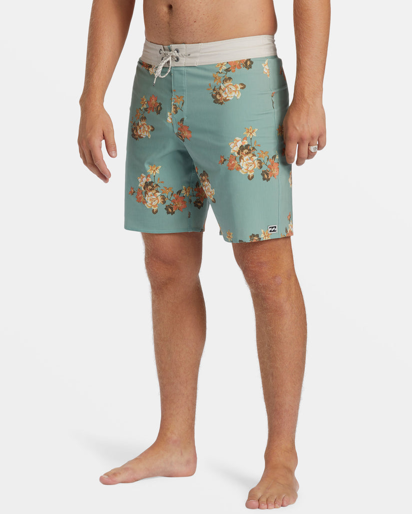 Sundays Pro 19" Boardshorts - Sage