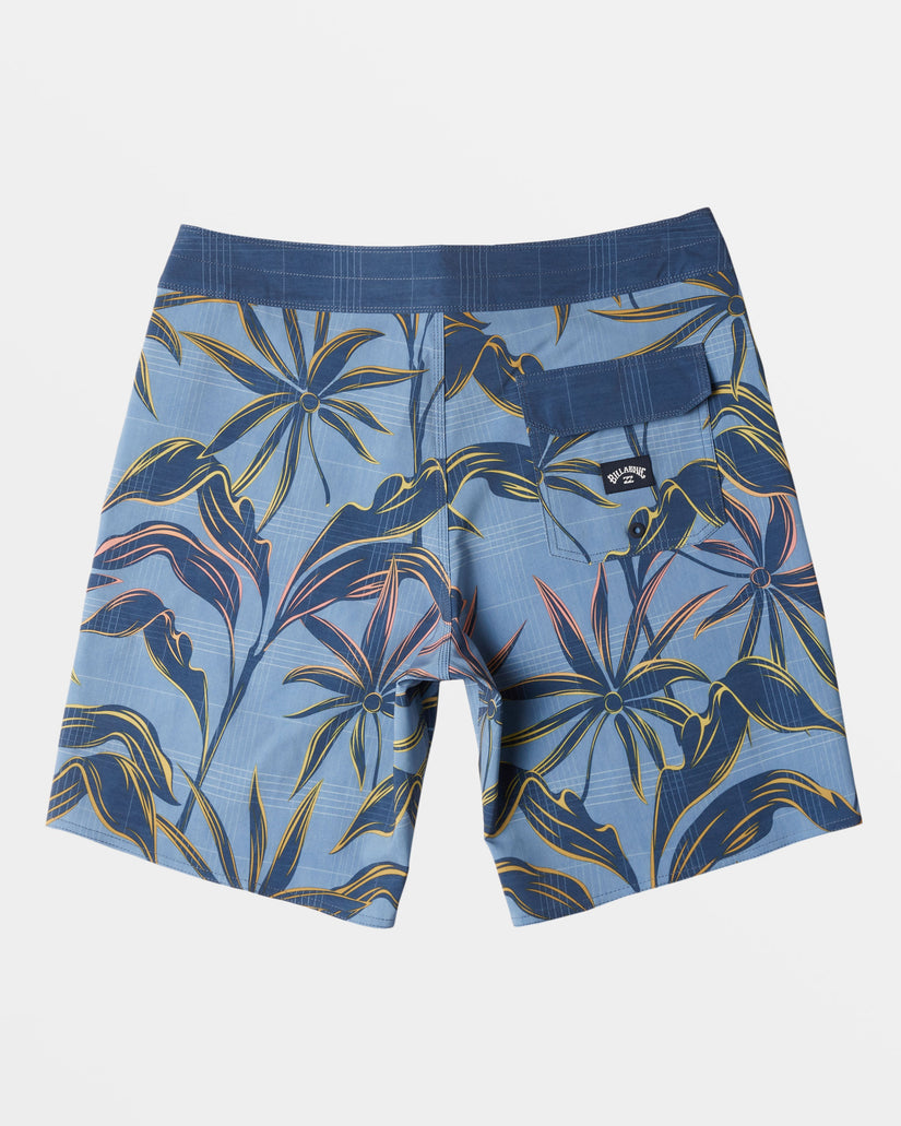 Sundays Pro 19" Boardshorts - Washed Blue