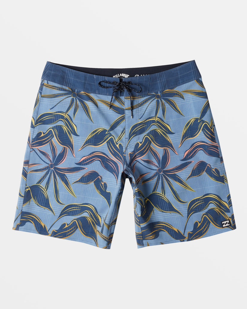 Sundays Pro 19" Boardshorts - Washed Blue