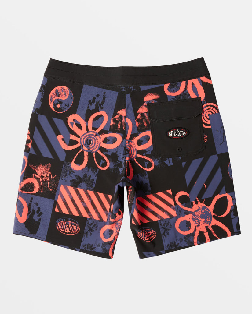 Sundays Pro 19" Boardshorts - Washed Royal