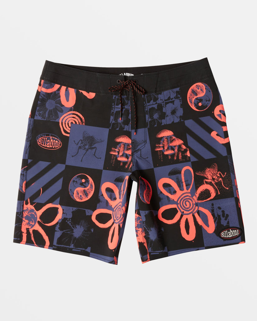 Sundays Pro 19" Boardshorts - Washed Royal