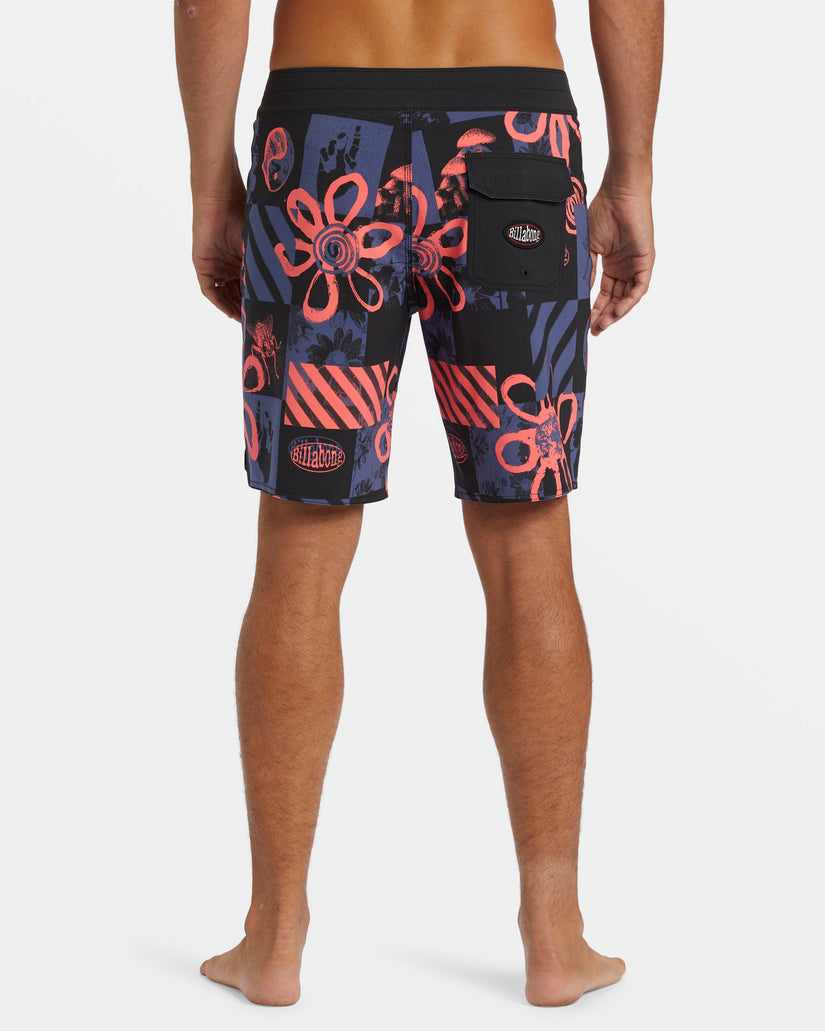 Sundays Pro 19" Boardshorts - Washed Royal